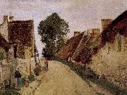 Camille Pissarro Overton village cul-de sac oil painting reproduction